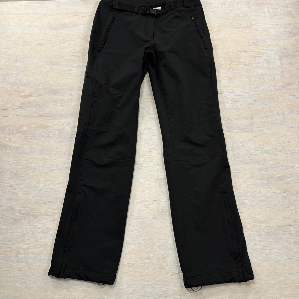 Adidas Outdoor Pants Allseason Small Belted Softshell Hiking Black Womens Sample